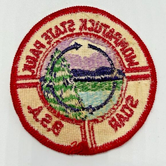 VINTAGE Wompatuck State Park 3" Patch- Massachusetts SOAR Boy Scouts BSA USA - Picture 2 of 3